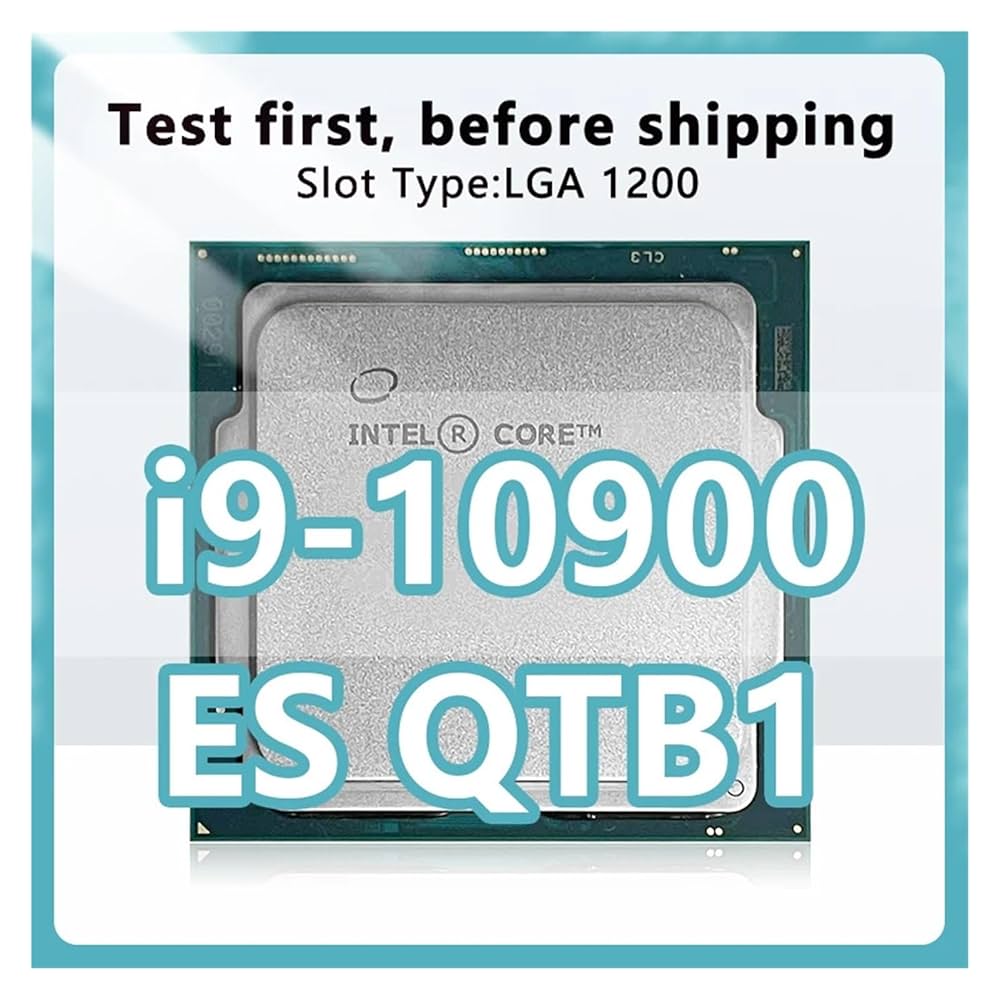 美品◆Core i9 10900 10コア20スレ ID-COOLINGファン付 Amazon.in: Buy Core I9-10900 ES QTB1 CPU 10 Cores 20 Threads